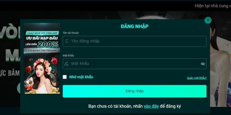 Hướng dẫn cơ bản 3 bước đăng nhập BONGVIP